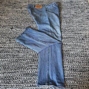 Levi’s 501 Original Fit Button Fly Straight Leg Blue Denim Jeans Men’s 38x32